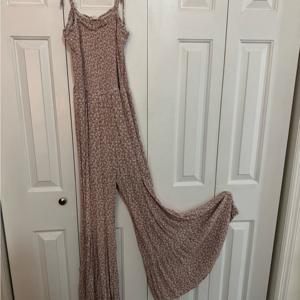 Altar'd State Floral Print Jumpsuit